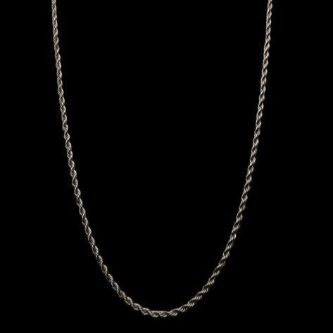 Rope Chain 4MM (Silver)